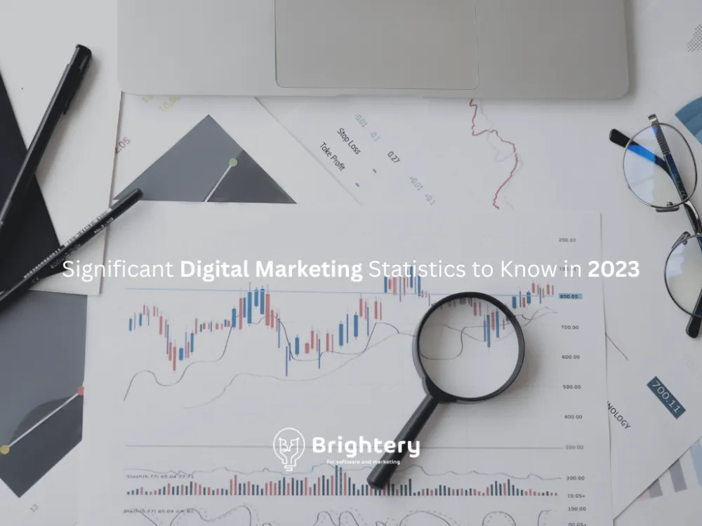 Significant digital marketing statistics 2023