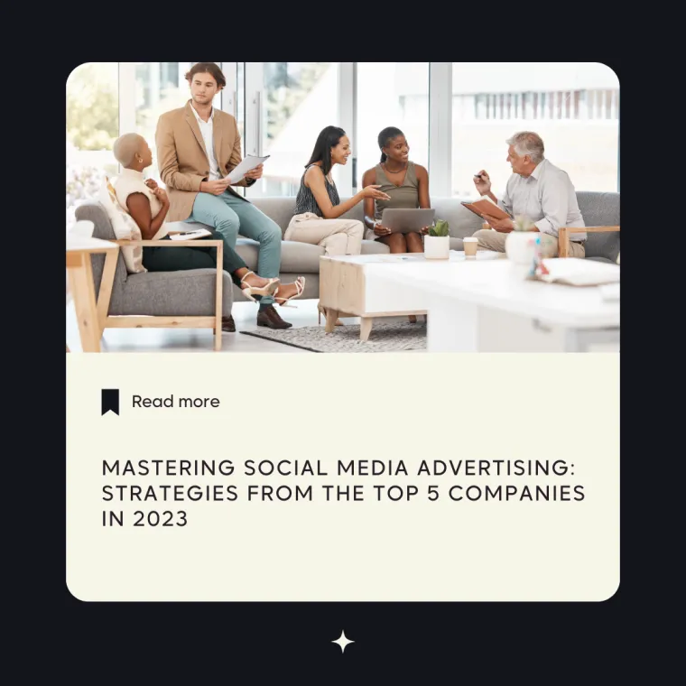 Social media advertising strategies