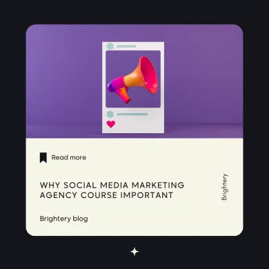 Why social media marketing agency course important