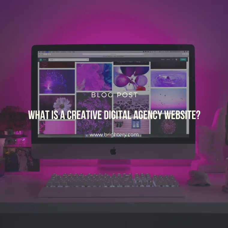 What is a creative digital agency website?
