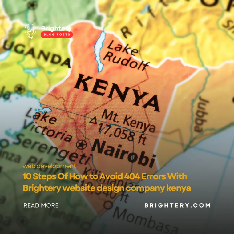 Brightery website design company kenya