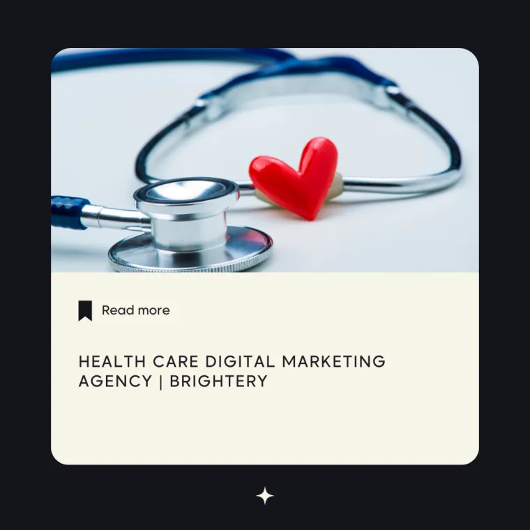 Healthcare marketing agency