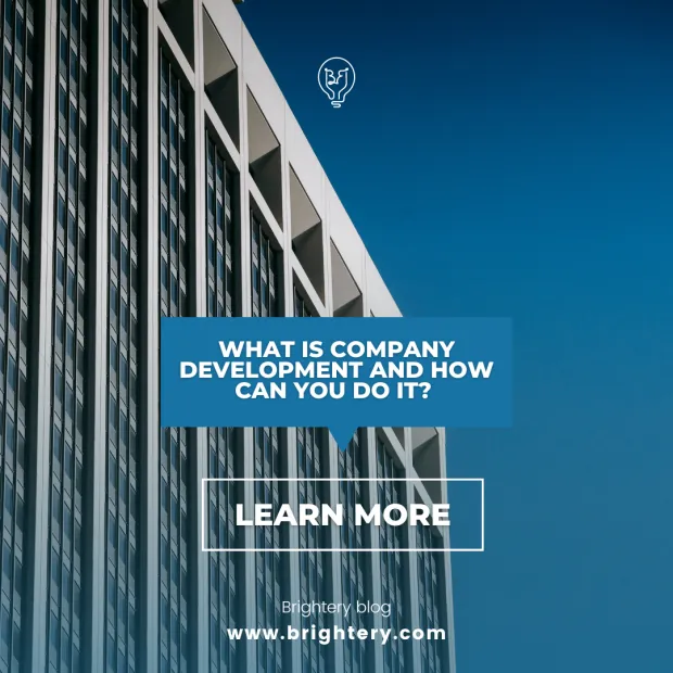 What is company development and how can you do it?