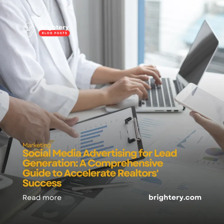 Lead generation social media brightery