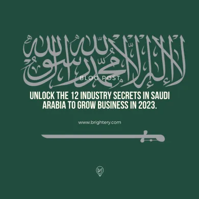 Unlock the 12 industry secrets in Saudi Arabia to grow business in 2023.