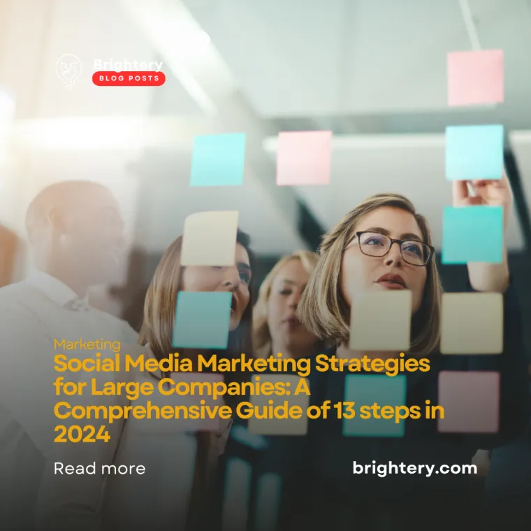Marketing strategy for large companies