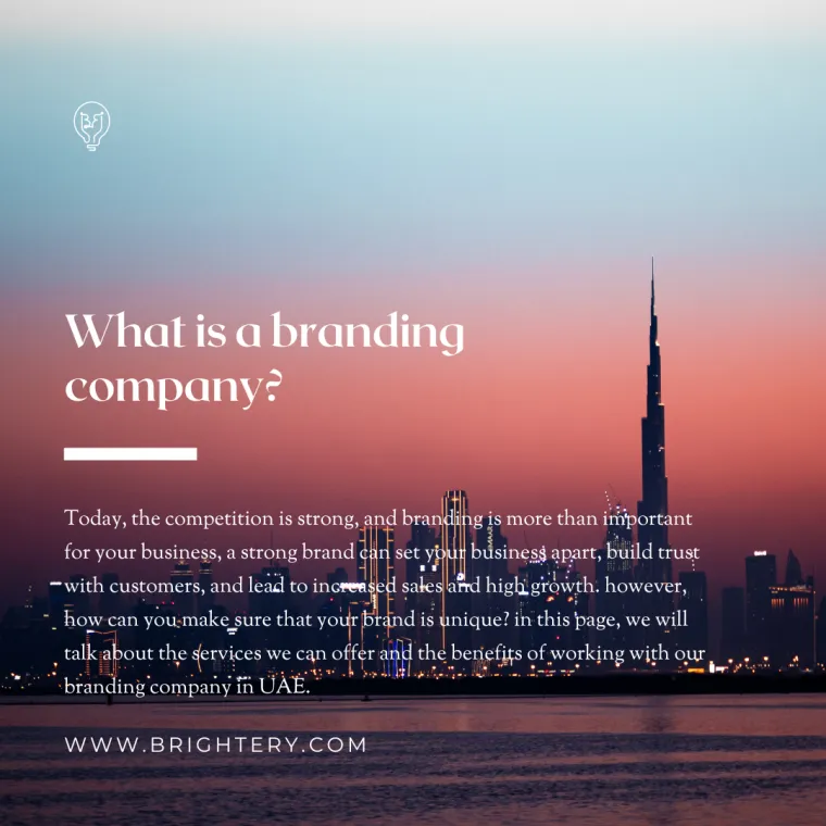 What is a branding company?