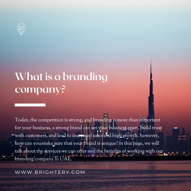 What is a branding company?