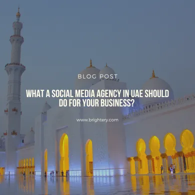 What a social media agency in UAE should do for your business?