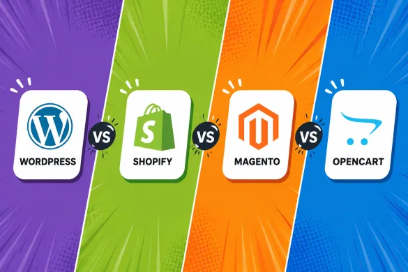 WordPress vs Shopify vs Magento vs OpenCart: Complete Ecommerce Platform Comparison