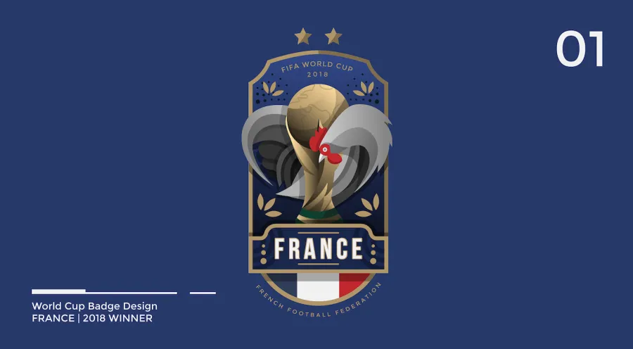 Amazing world cup teams creative logos created by Venezuela-based designer