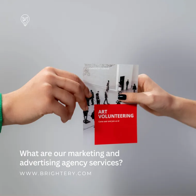 Marketing advertising agency services