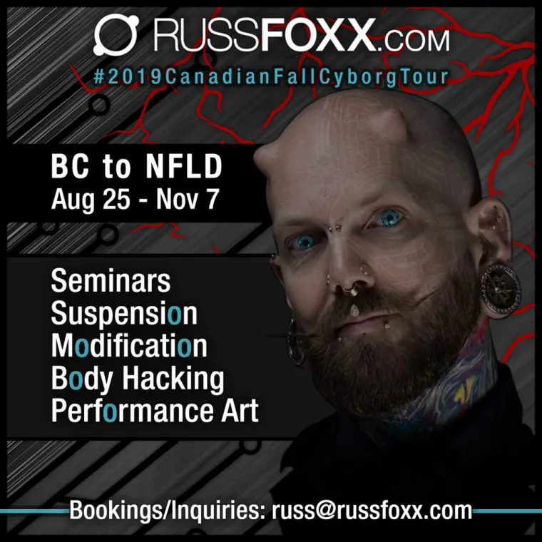 A real life cyborg made extreme body modification