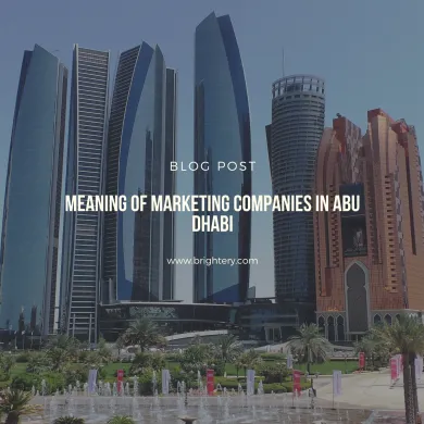 Meaning of marketing companies in Abu Dhabi