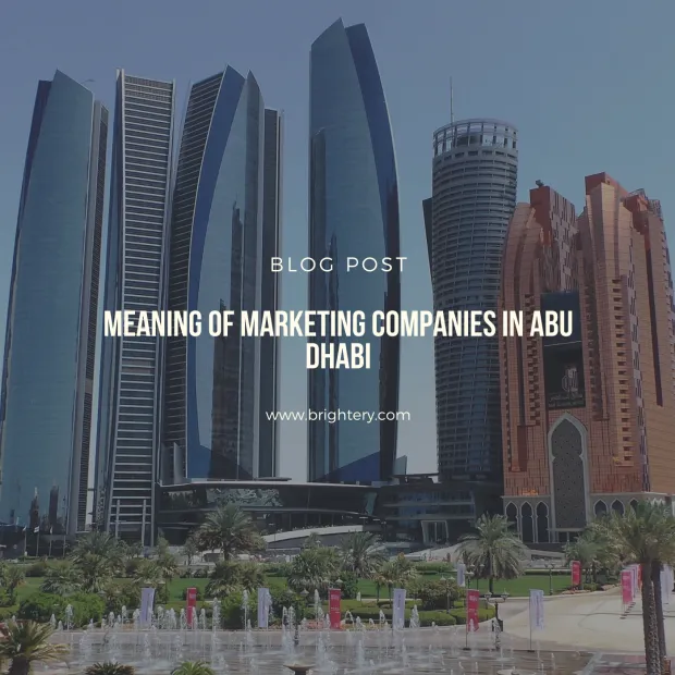 Meaning of marketing companies in Abu Dhabi