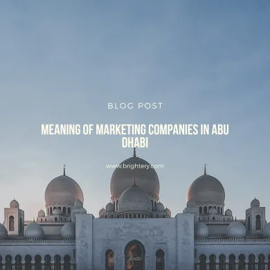 Marketing companies abu dhabi