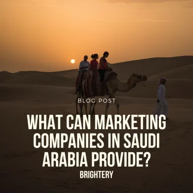 What can marketing companies in Saudi Arabia provide?