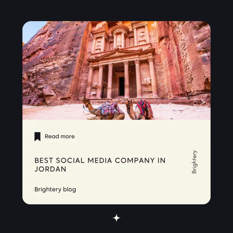 Best social media company in jordan