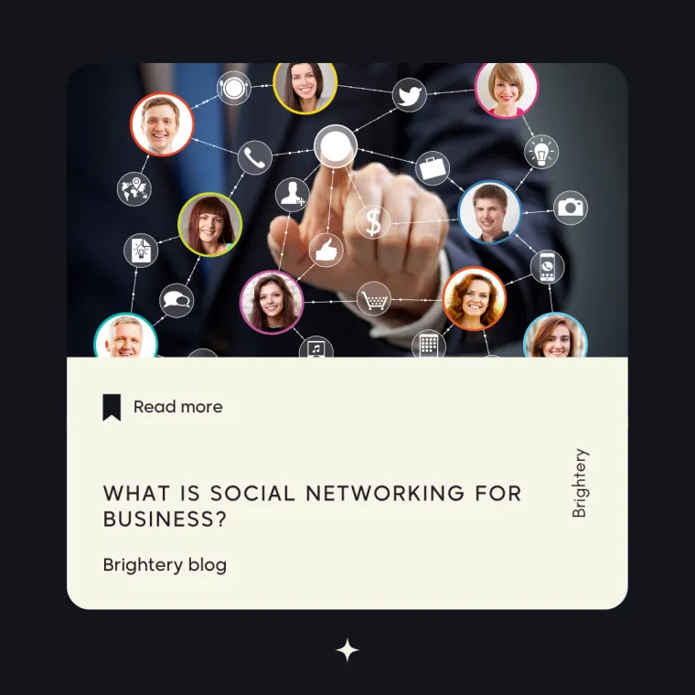 Social networking brightery