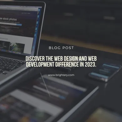 Discover the web design and web development difference in 2023.