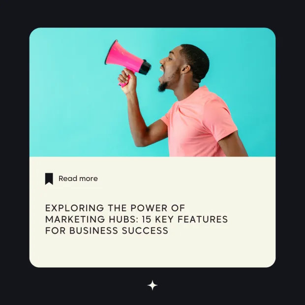 Marketing hub business success