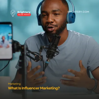 What is influencer marketing