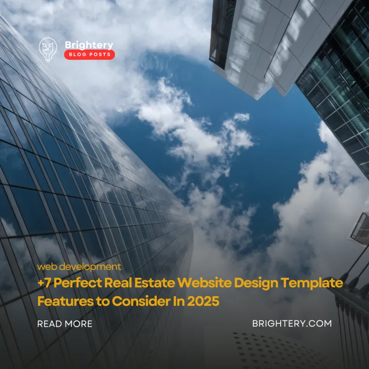 Perfect real estate website design features 2025