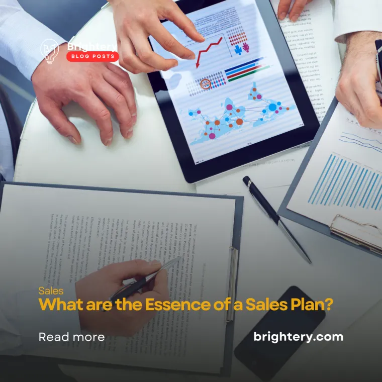 What is sales plan brightery