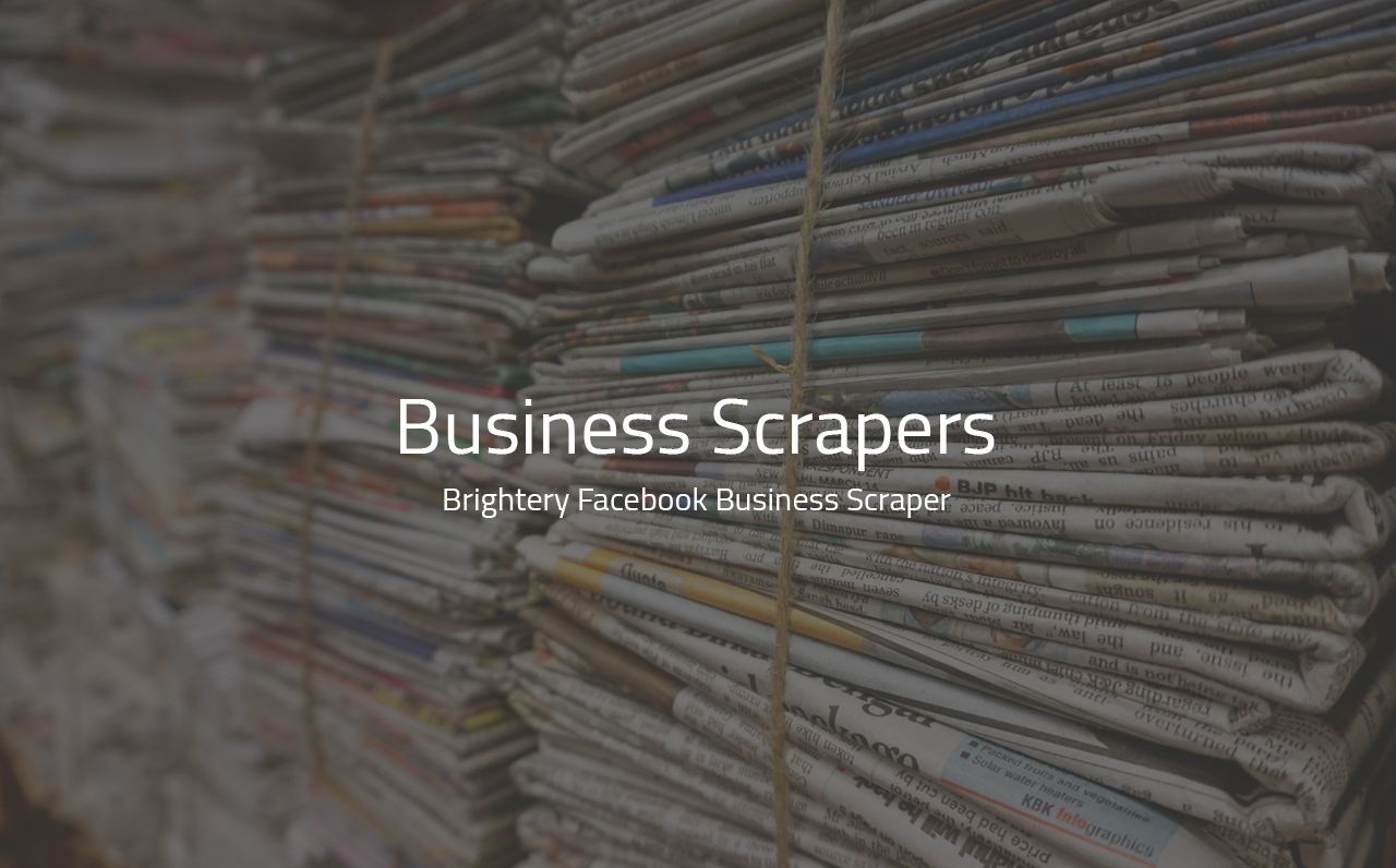 Get more leads with brightery facebook business scraper chrome extension