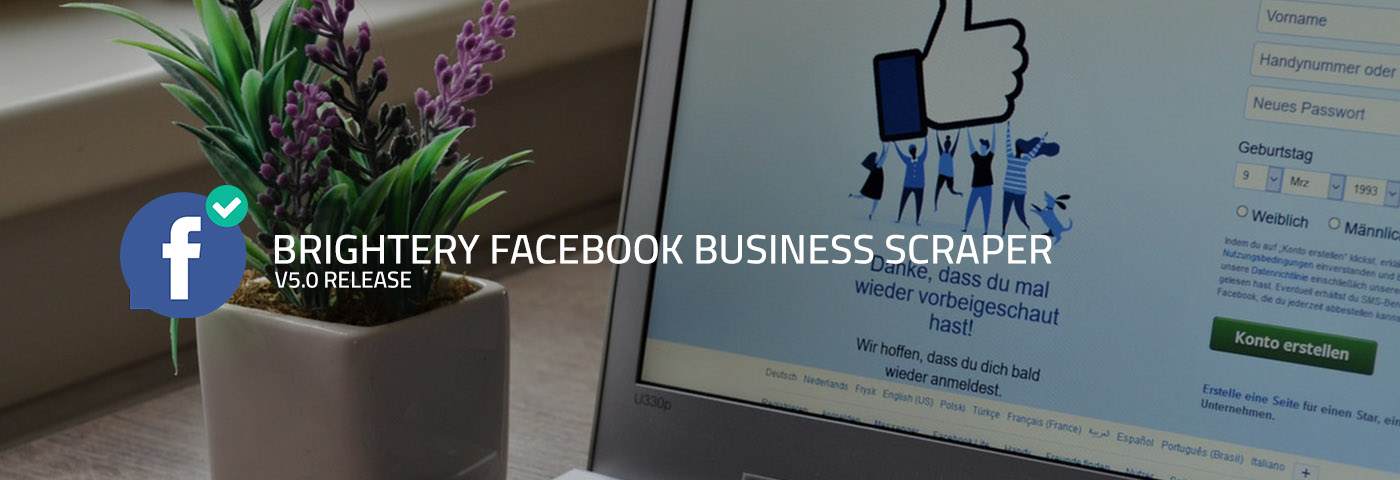 Brightery Facebook Business Scraper v5 released
