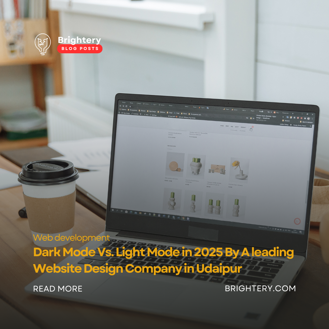 Dark Mode Vs. Light Mode in 2025 By A leading Website Design Company in Udaipur