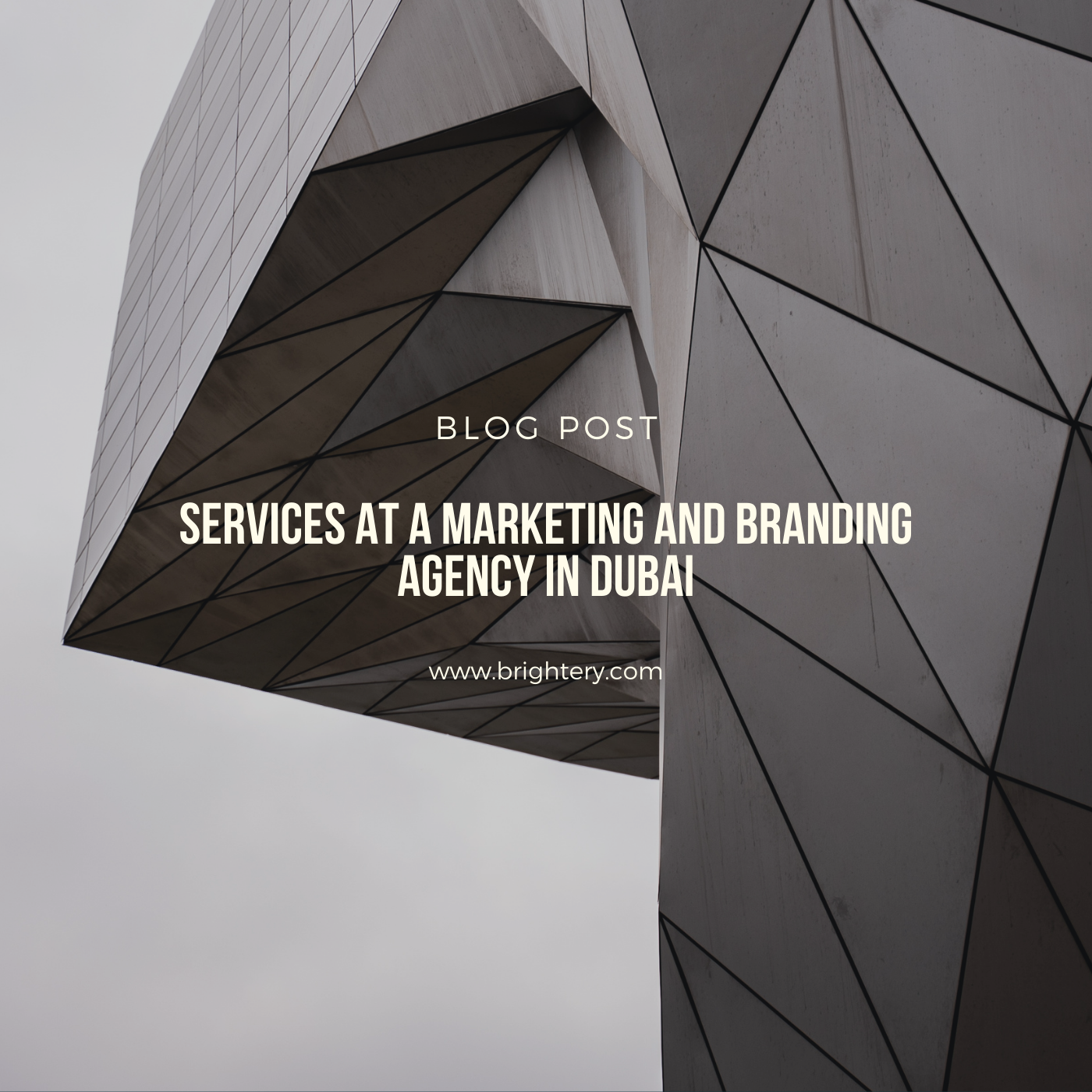 Services at a marketing and branding agency in Dubai