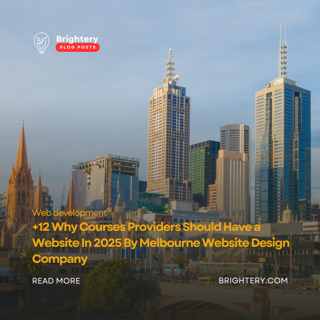 +12 Why Courses Providers Should Have a Website In 2025 By Melbourne Website Design Company 