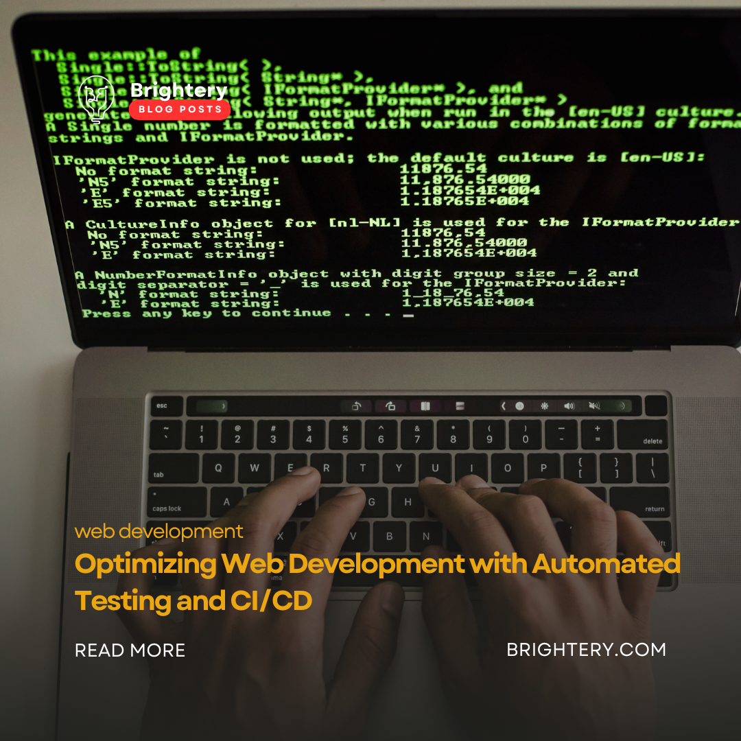 Optimizing Web Development with Automated Testing and CI/CD