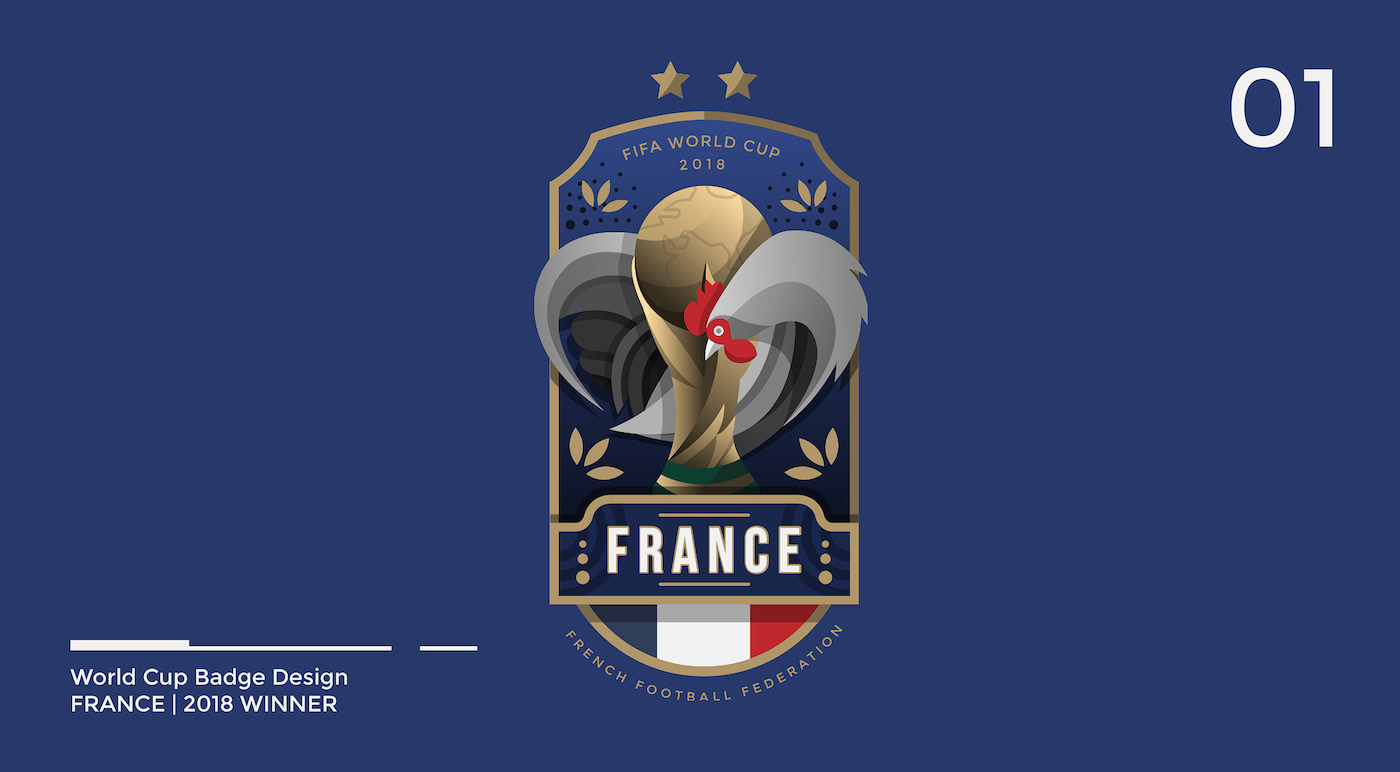 Amazing world cup teams creative logos created by Venezuela-based designer