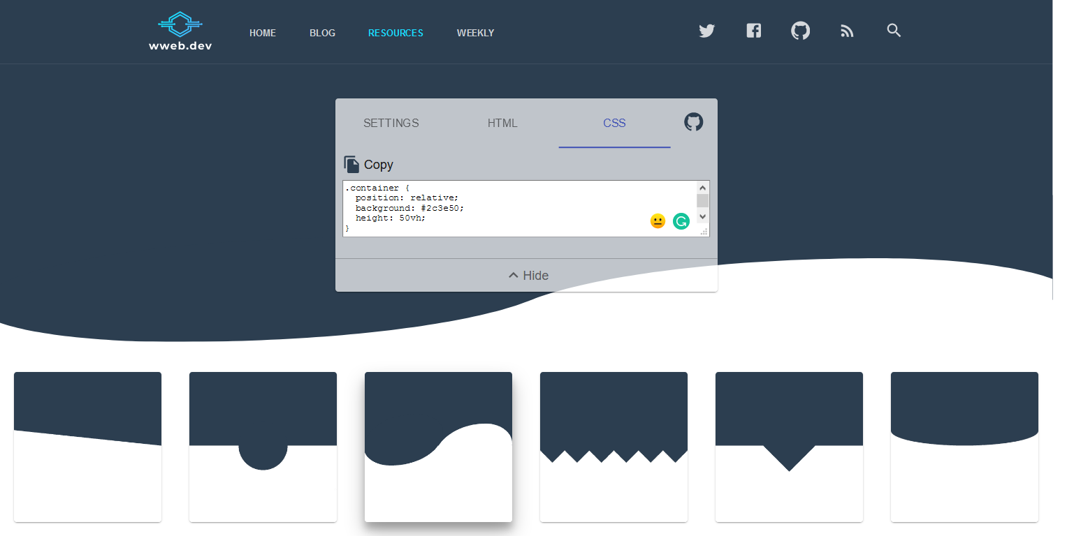 Section Style Generator Tool For Web Designers