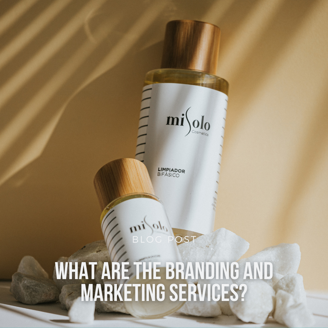 What are the branding and marketing services?