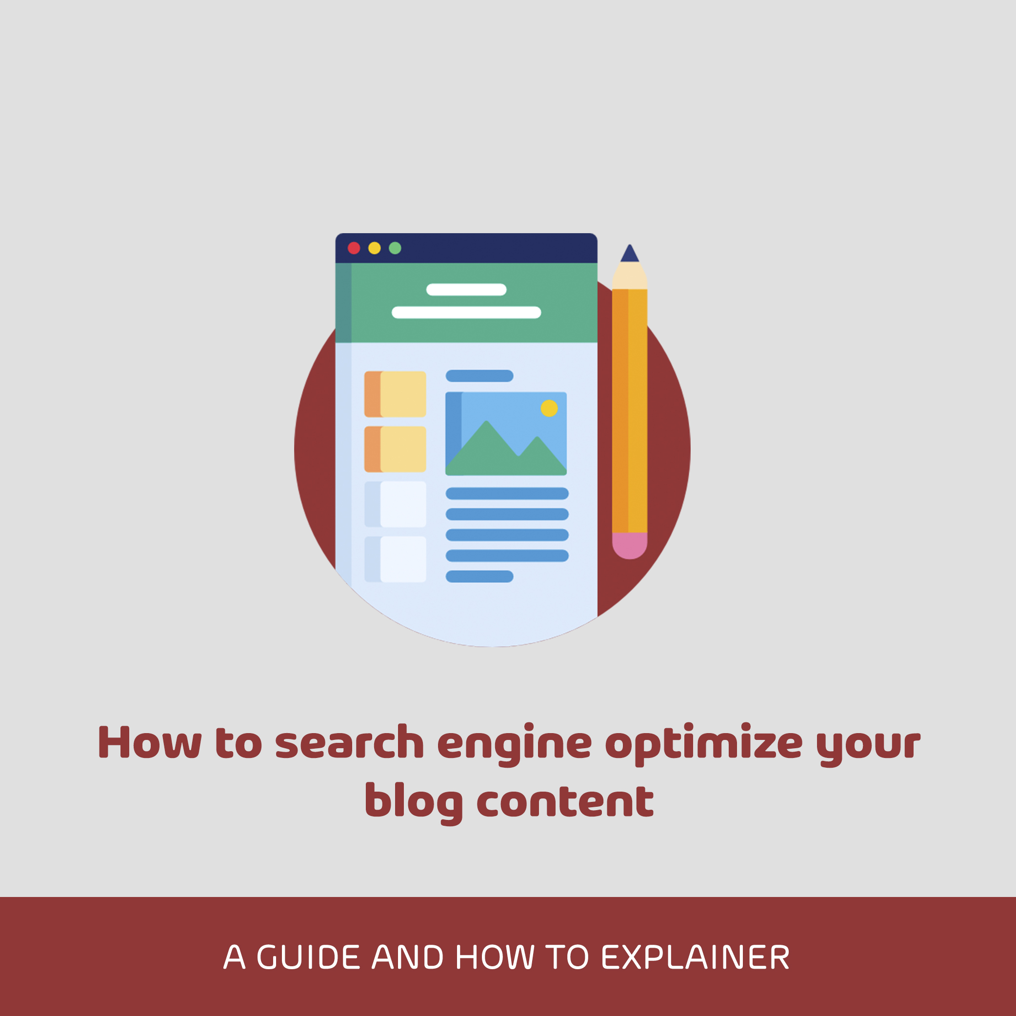 How to search engine optimize your blog content
