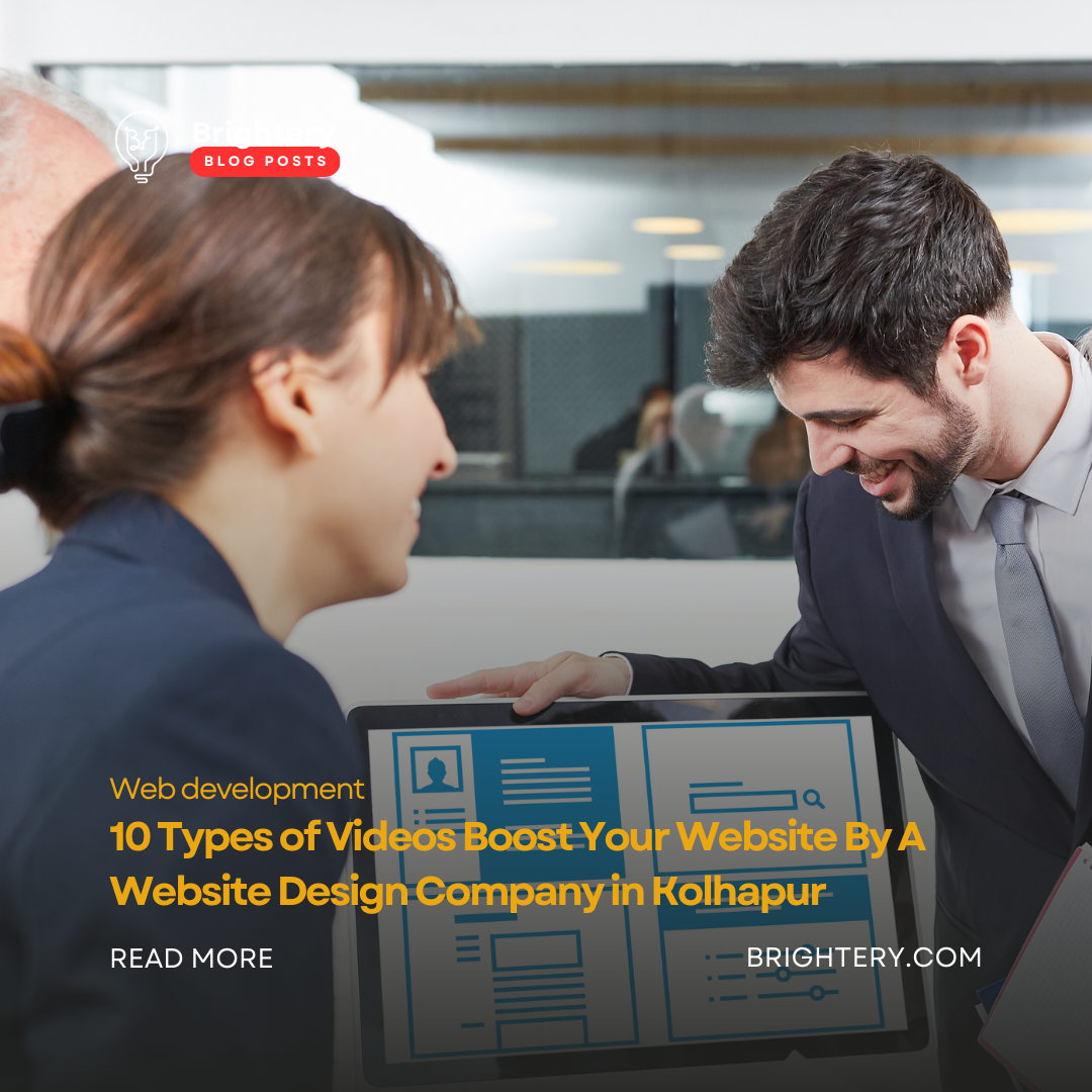 10 Types of Videos Boost Your Website By A Website Design Company in Kolhapur 