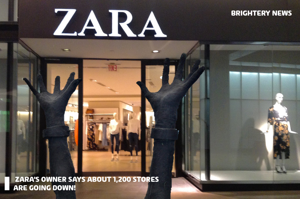 No More Zara Stores Near Me, Zara's owner says about 1,200 stores are going down!