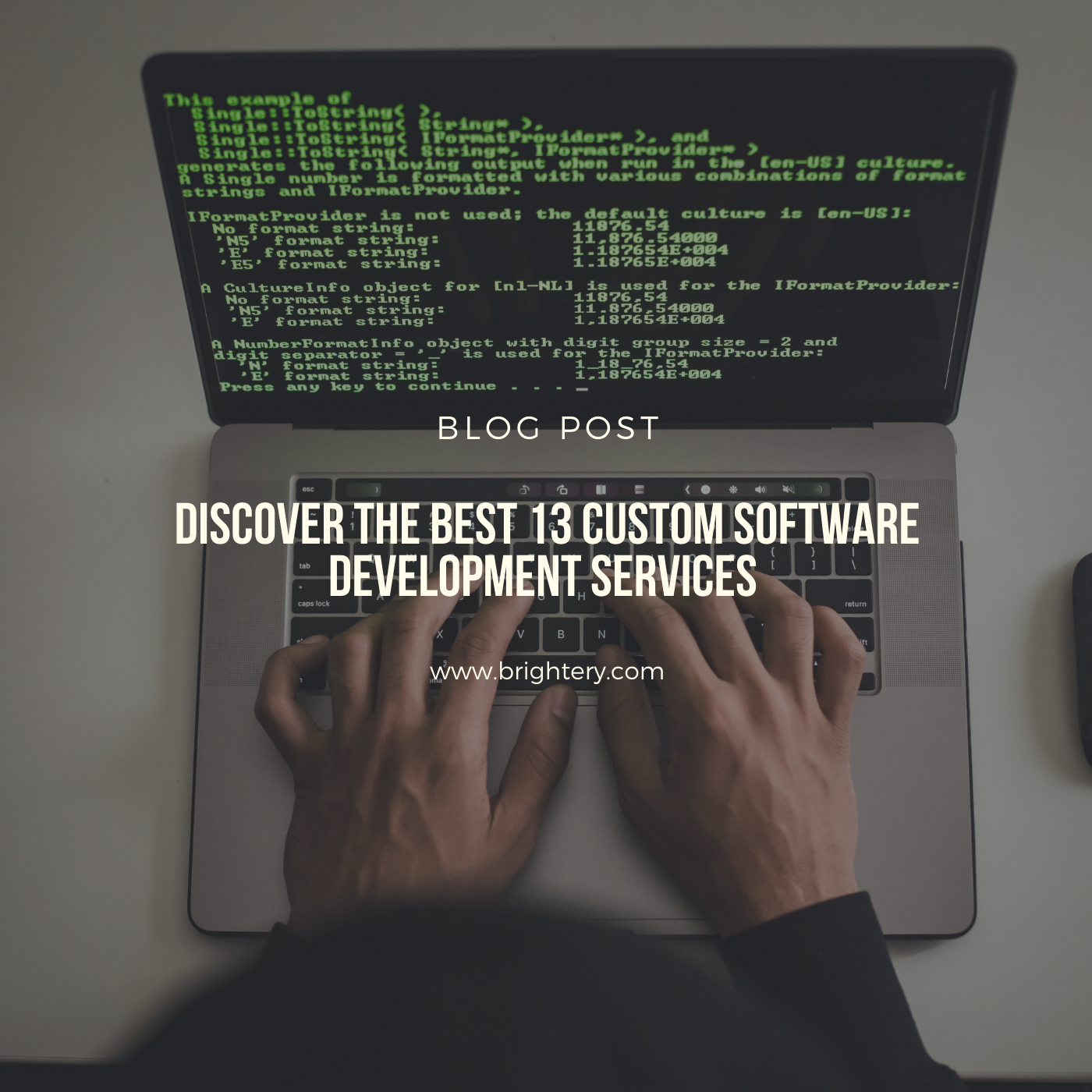 Discover the best 13 custom software development services 