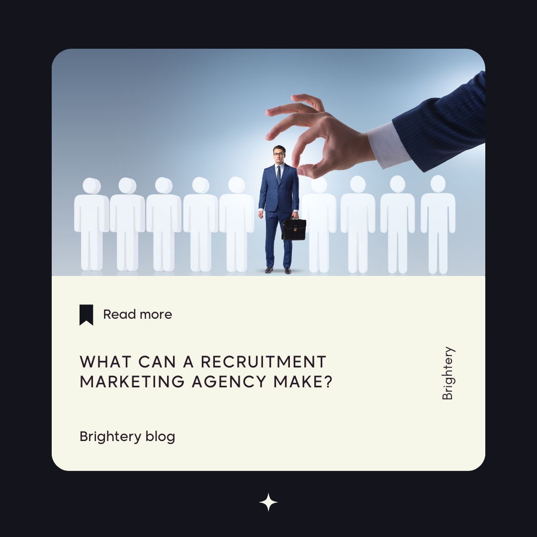What can a recruitment marketing agency make?