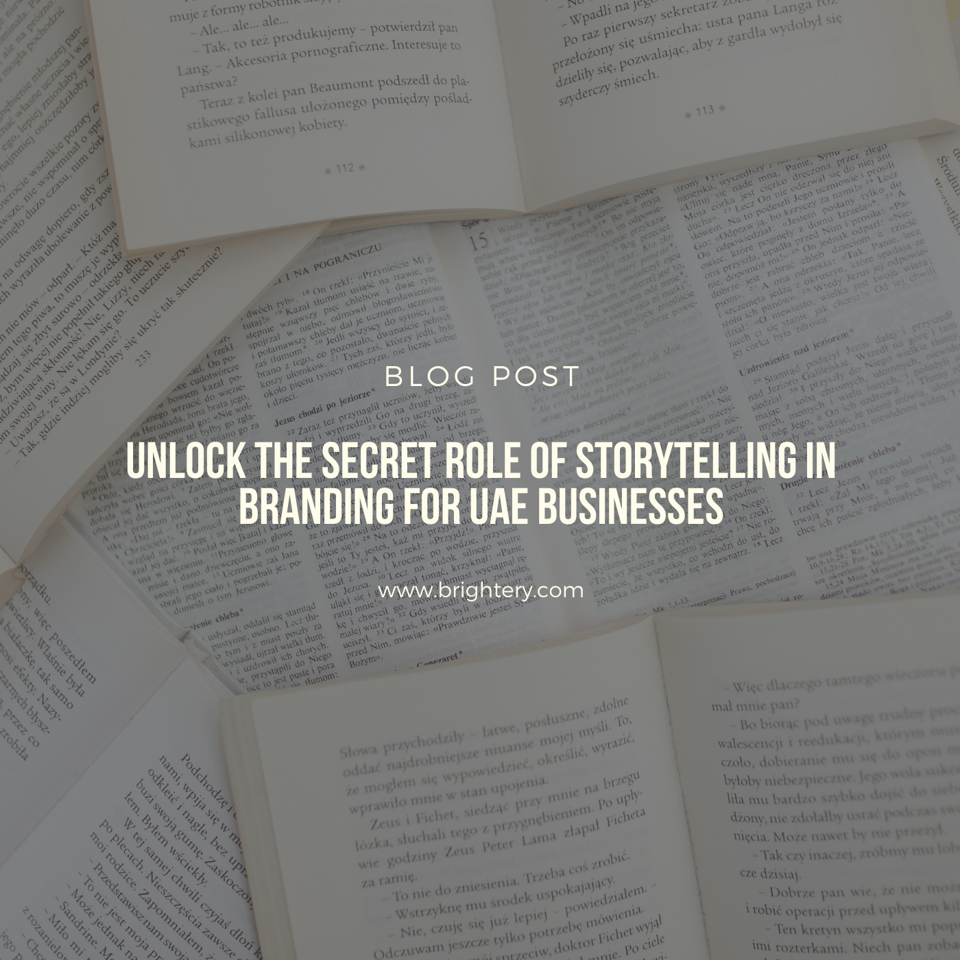 Unlock the secret role of storytelling in branding for UAE businesses
