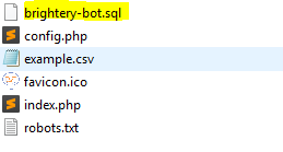 how to install brightery twitter bot